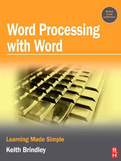 Title details for Word Processing with Word by Keith Brindley - Available